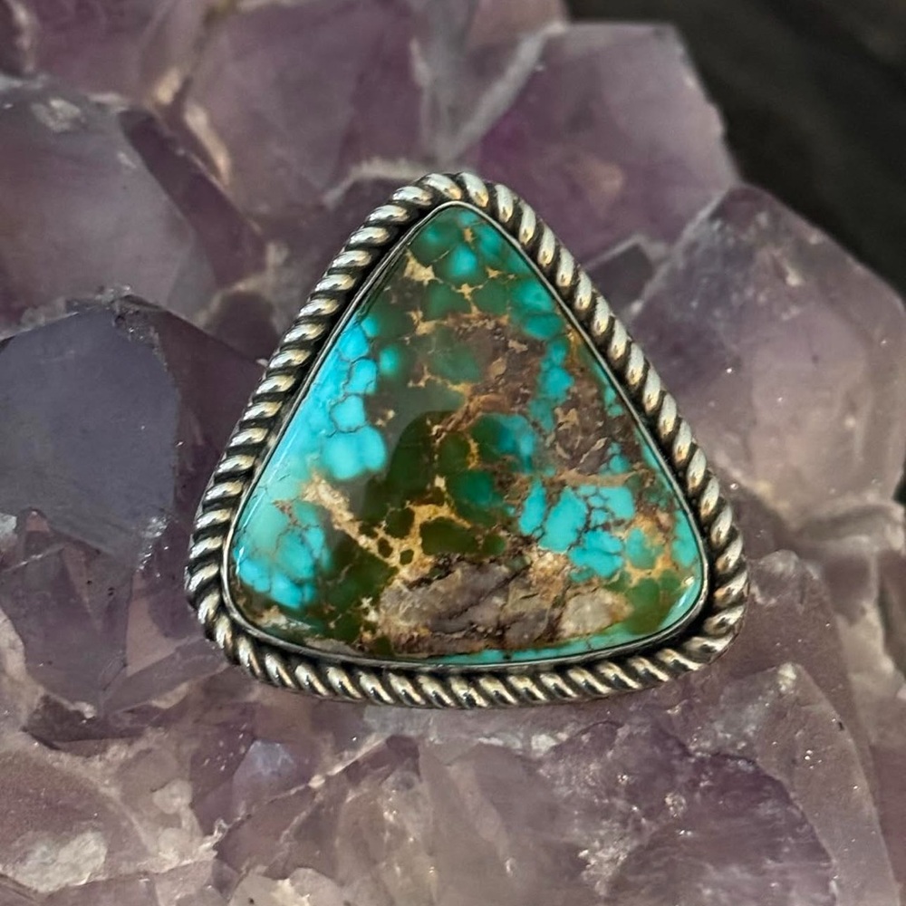 Royston turquoise statement ring
